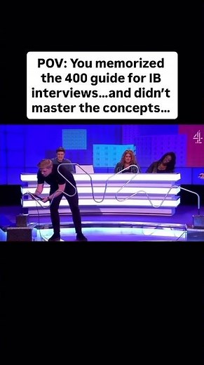 POV: your memorized the 400 guide…