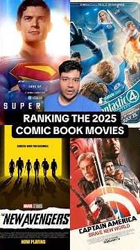 Ranking The 2025 Comic Book Movies
