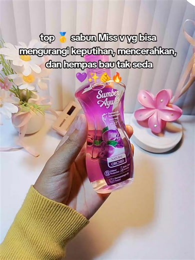 ga boong ini tuh sabun bagus banget buat rawat Miss v, semenjak pake ini Miss v aku jadi ga gatal, ga bau, keputihan berkurang bonusnya bikin cerahhh seneng banget kalian wajib cobain juga sihh🥹🤩💜 #mencerahkanmemew #sumberayukeputihan #mengatasikeputihan