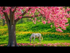 Beautiful Relaxing Music 🌸 Spring Piano Music for Stress Relief, Deep Sleep & Healing