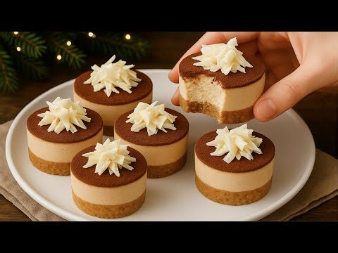 The Best Mini Cheesecakes Without Baking! No Oven, No Eggs