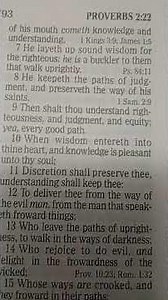 Proverbs chapter 2:1-22