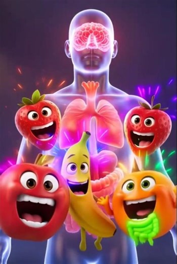 Fruit with each function #healthylifestyle #disney