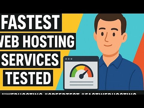 Fastest Web Hosting Services Tested – Real Speed Results!