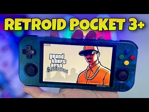 RETROID POCKET 3 PLUS É SUPREENDENTE - UNBOXING E PRIMEIRAS IMPRESSÕES