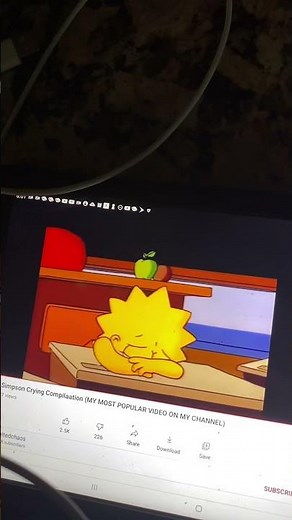 The Simpsons Lisa Crying