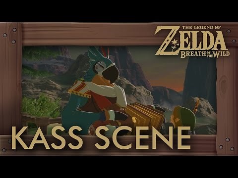 Zelda Breath of the Wild - Secret Kass Cutscene (Final Song)