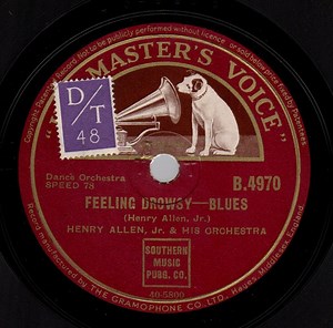 11883972-Henry-Allen-Jr-His-Orchestra-Feeling-Drowsy-Swing-Out
