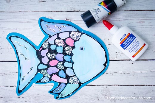 Rainbow Fish Craft (With Free Template) - The Best Ideas for Kids