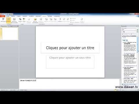 PowerPoint 2010 : Ajout de commentaires