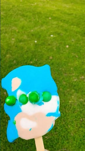 Sonic Popsicle With Four Gumball Eyes | Sonic | Sonic The Hedgehog | #Sonic #SonicTheHedgehog