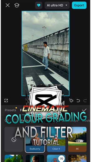 Jayychoudhary_ on Instagram: "CINEMATIC COLOUR GRADING AND FILTERS TUTORIAL 📈 . . . #viral #capcut #capcutpro #capcutedit #capcuttutorial #foryoupage #reels #trendingreels #explore #instagram #tutorial #filters #filter #colours #colourgrading #cinematicvideo #cinematicfilter #edits #editing #vneditor #trendingedit #foryou #explorepage✨ #sawriyaseth"