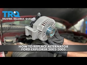 How to Replace Alternator 2002-2005 Ford Explorer