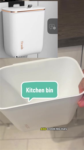Kitchen duties made easy #kitchen #kitchenfinds #bin #trashcan #tiktokshop