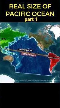pacific ocean size #pacific #history #shorts #facts #geographyfacts#geography #ocean