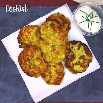 Cheesy Mashed Potato Pancakes