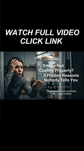 Fridge Not Cooling Properly 3 Hidden Reasons Nobody Tells You