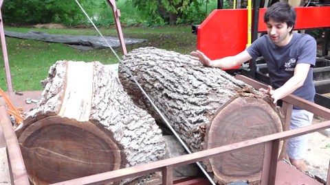 Create beautiful leg stock from walnut