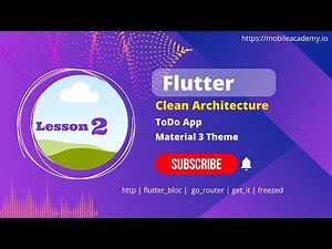 Flutter | Clean Architecture | Material 3 Theme