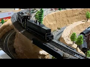 HO Scale Athearn SW7 Both DC Powered Diesel Locomotive Cow and Calf PENNSYLVANIA