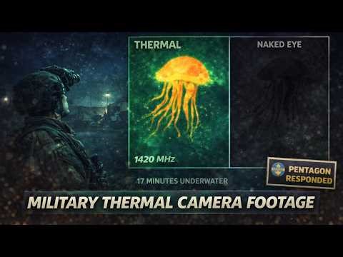 "Military Caught Jellyfish UFO on Thermal Camera - Invisible to Human Eye | Iraq 2018"