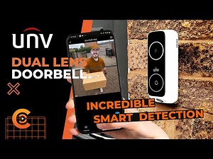 UNV Doorbell | The Smartest Doorbell Yet? UNV Dual Camera Doorbell Full Review & Demo!