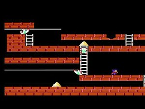 Lode Runner nes Gameplay