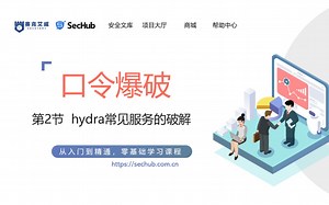 2023 B站最详细的hydra工具使用 （第2节 hydra常见服务的破解）
