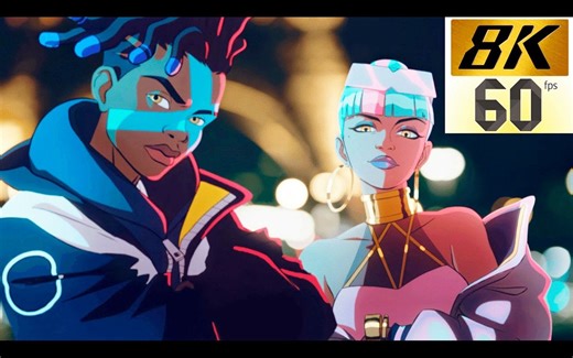 【8K60帧】英雄联盟 True Damage《GIANTS》MV AI修复补帧画质增强版