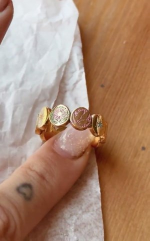 Virgo Zodiac Symbol Ring • Celestial Astrology Jewelry • Virgo Constellation Ring • September Birthday Gift • Handmade Zodiac Jewelry