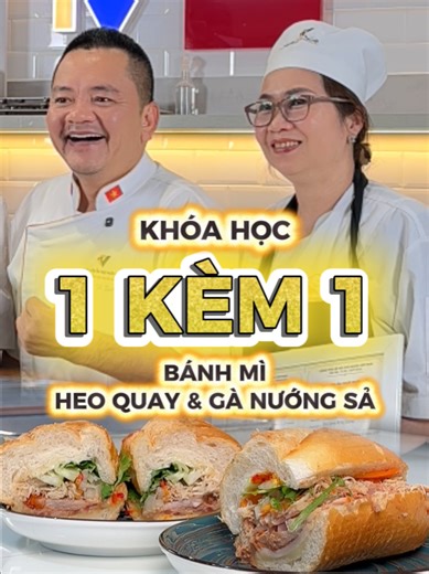 Học Lớp Heo Quay và Gà Nướng Sả Với Quốc