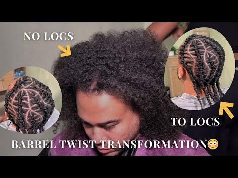 Barrel twist look and learn tutorial | No commitment Barrel twist Transformation 🔥