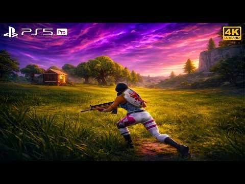 Fortnite PS5 Pro 4K 120FPS – Zero Build Victory Royale