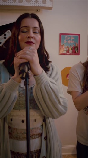 This is the first verse of our song “myself again” we wrote it about that moment after you’ve had a really really dark season and you finally start to feel like yourself again ❤️ #cimorelli #singing #singer #originalmusic #singersongwriter