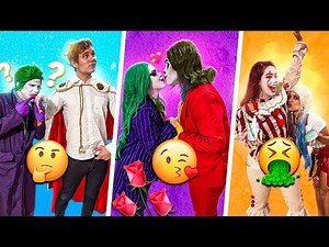KISSING THE VILLAINS AT MYSTERY ROULETTE AT 3 AM!! GONE BAD!! (DON'T KISS THE WRONG VILLAIN)