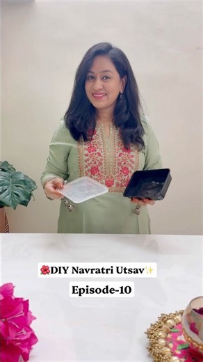 🌺DIY Navratri Utsav–Episode-10✨9 Days 9 Creative DIY| Turn waste into beautiful festive décor! ♻️✨