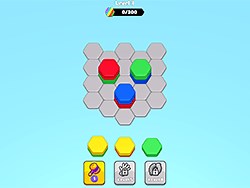 Hexa Stack Sort - Play Now on Y8.com
