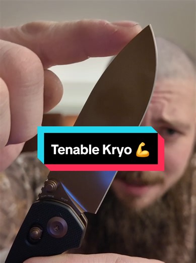 The Tenable Kryo Is A Beast 💪 #dadsoftiktok #edc #outdoors