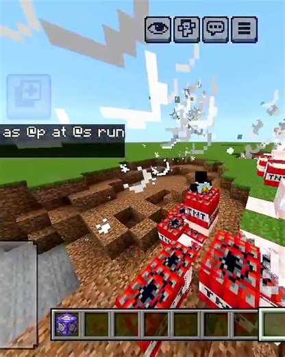 Minecraft/execute crazy command