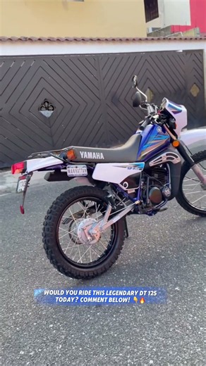 This Yamaha DT 125 Still Sounds Better Than New Bikes! 🔥