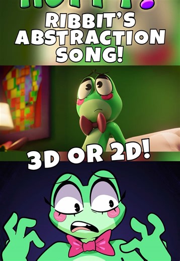 SO HOPPY! (Ribbit Abstraction Song) 2D Or 3D Ribbit VS Jax | The Amazing Digital Circus 🎪🐸 - - - #theamazingdigitalcircus #tadc #digitalcircus #caine #pomni