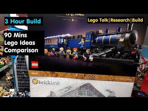 Lego Live Build And Research | The Orient Express Train | How Has Lego Ideas Changed?