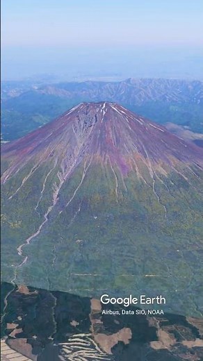 Mount Fuji on Google Map : with HD resolution : Virtual World Travel