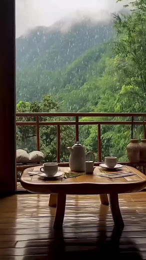 Relaxing Rainy Scenery with Piano Music | Richard Clayderman