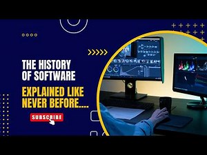HISTORY OF SOFTWARE Explained Like Never Before....