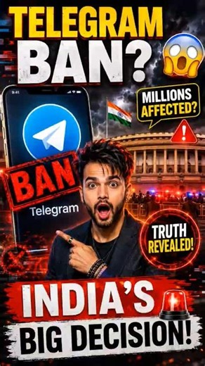 🚨 Telegram Ban In India? Shocking Update Every User Must Know!