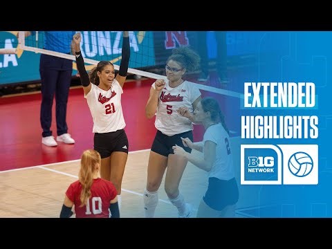 Iowa at Nebraska | EXTENDED HIGHLIGHTS | Big Ten Volleyball | 11/20/2025
