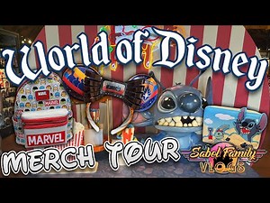 WORLD OF DISNEY NEW MERCHANDISE SHOPPING TOUR | Disney Springs March 2024 ~ Walt Disney World!