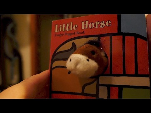 LITTLE HORSE: Finger Puppet Book | Children's Book 001