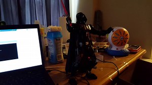 LEGO Darth Vader robot Built With A Raspberry pi 3 @Raspberry_Pi #piday #raspberrypi